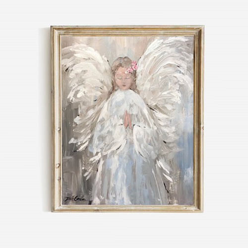 Angel Artwork on Giclee Paper Print