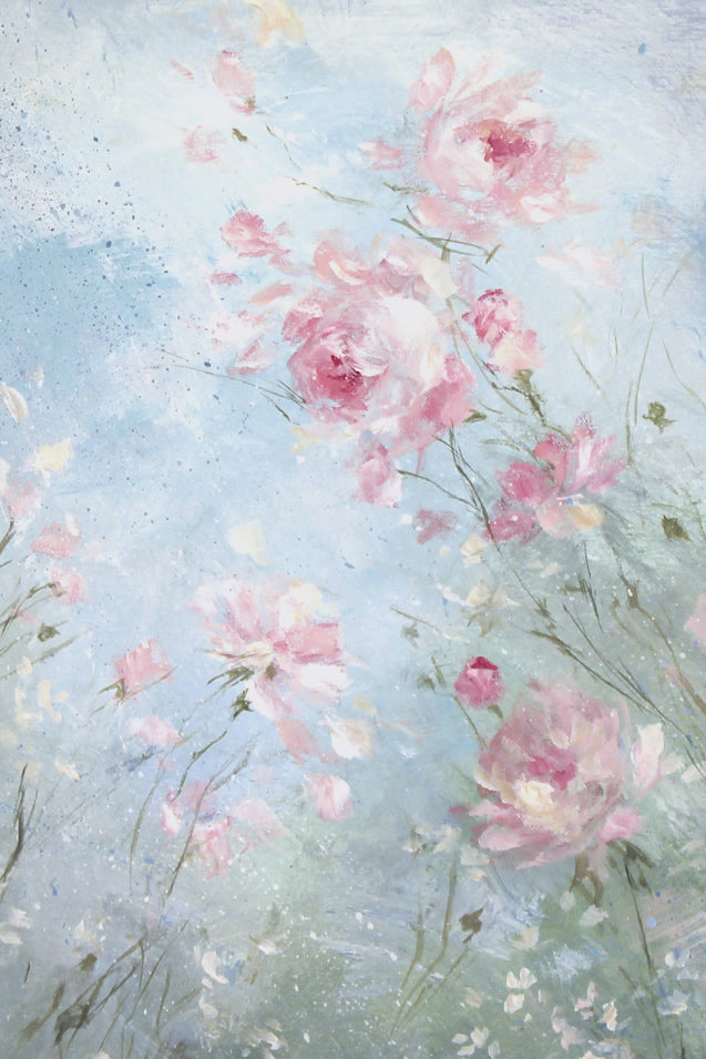Romantic Roses fine art and paintings by Debi Coules