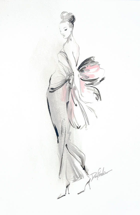 "A Moments Notice" Fine Art Paper Print by Debi Coules