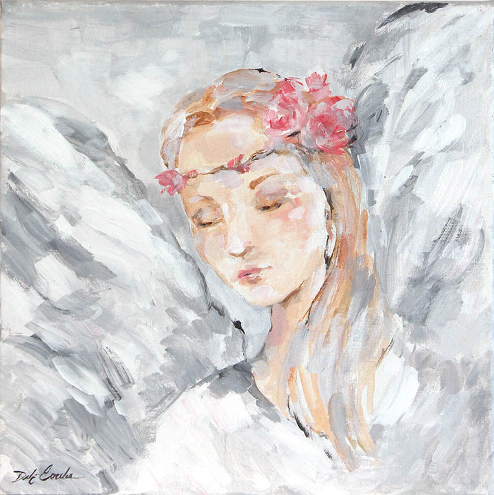 "Angel 1" Fine Art Paper Print by Debi Coules