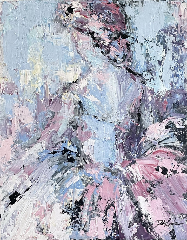 "Dancer" Original Ballet Ballerina Painting by Debi Coules