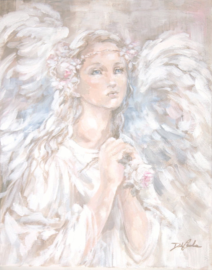 "Heavens Angel" Fine Art Paper Print by Debi Coules