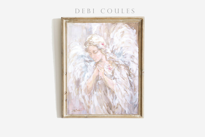 "Prayer for Peace" Fine Art Paper Print by Debi Coules