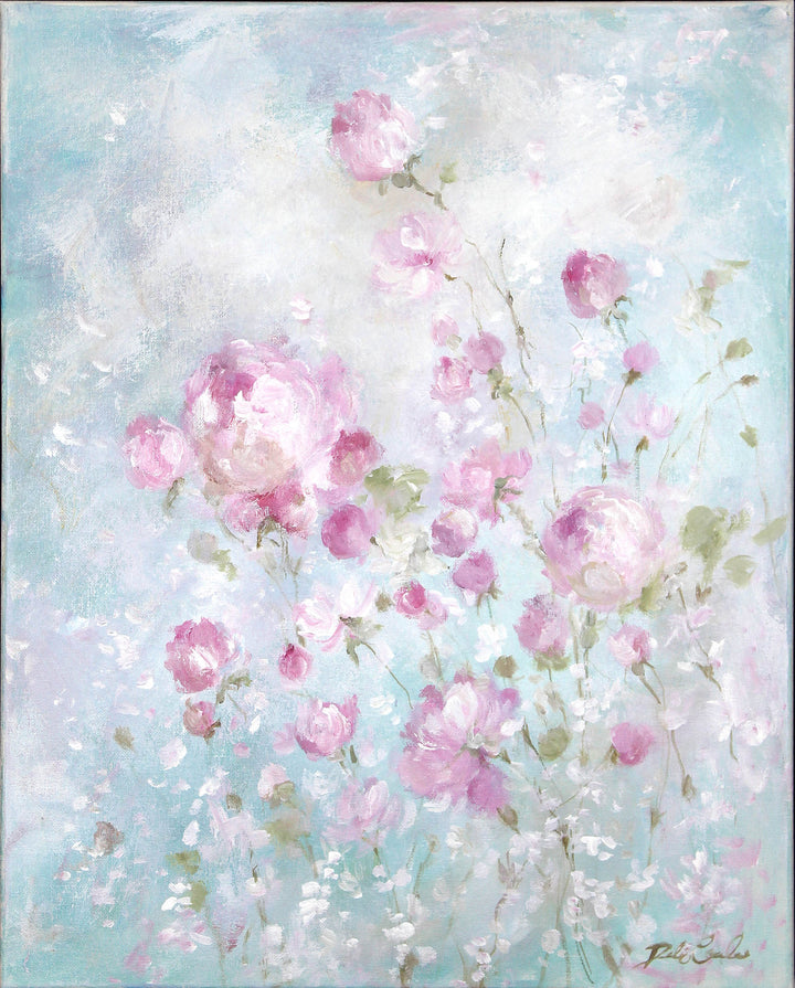 "Whispering Roses" Fine Art Paper Print by Debi Coules