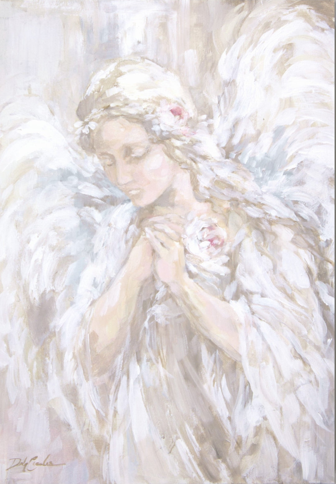 "Prayer for Peace" - Angel Artwork by Debi Coules