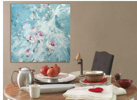 "Petal Pirouette II" Canvas Print