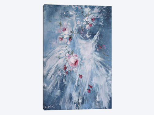 "In Blue" Canvas Print