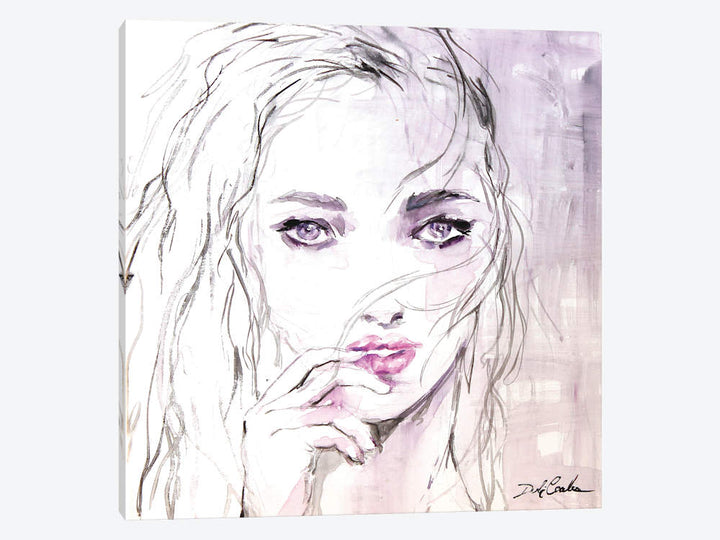 "Kiss Me" Canvas Print