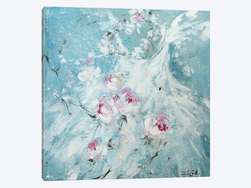 "Petal Pirouette II" Canvas Print