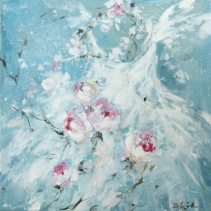 "Petal Pirouette II" Canvas Print