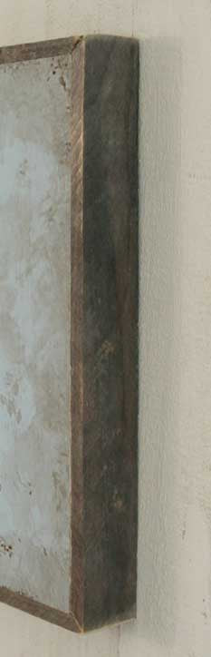 "Oinkville Farms" Barnwood Framed Wood Print