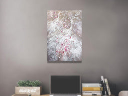 "Tutu and Rose Crowns II" Canvas Print