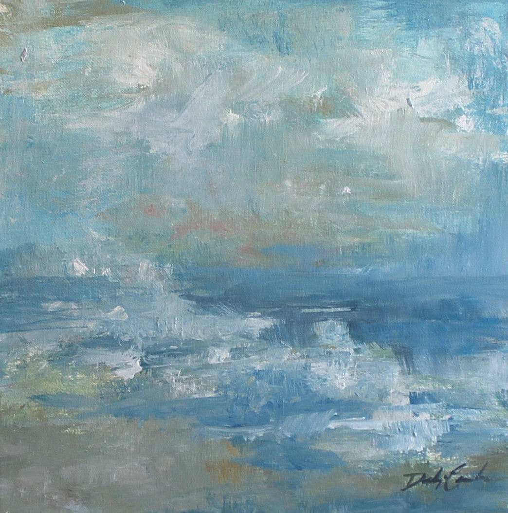 "Water Whispers II" Original Painting by Debi Coules