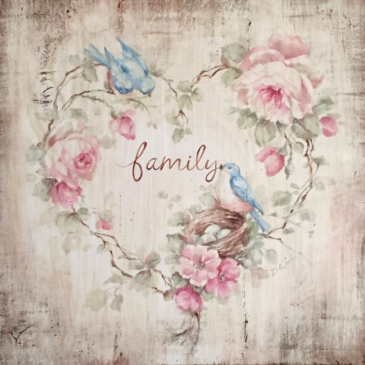 "Family" Framed Wood Print