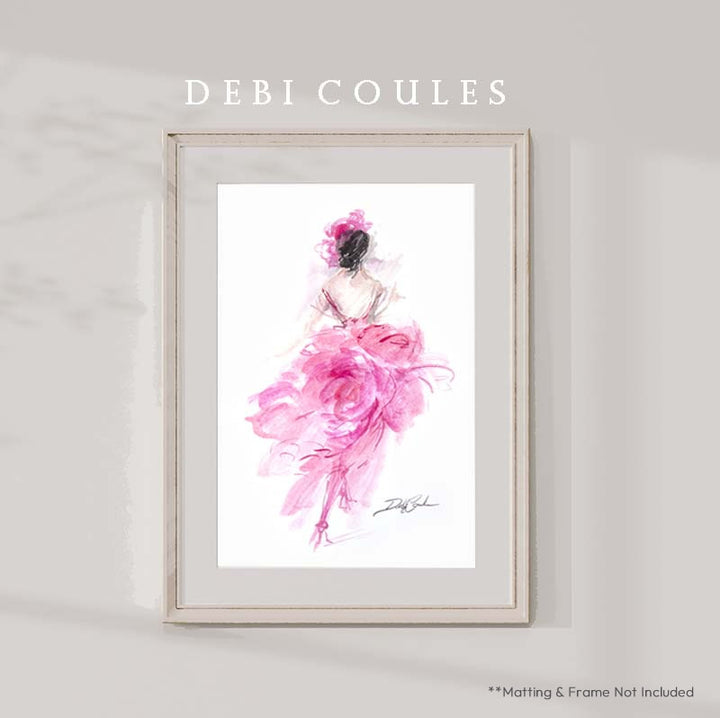 "Parisian Pink" Fashion Artwork