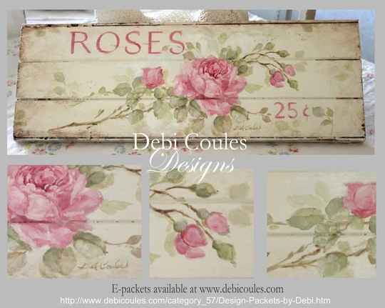 "Roses 25 Cents" Tutorial