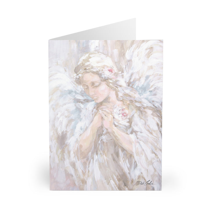 "Prayer for Peace" Angel Greeting Cards (5 Pack)