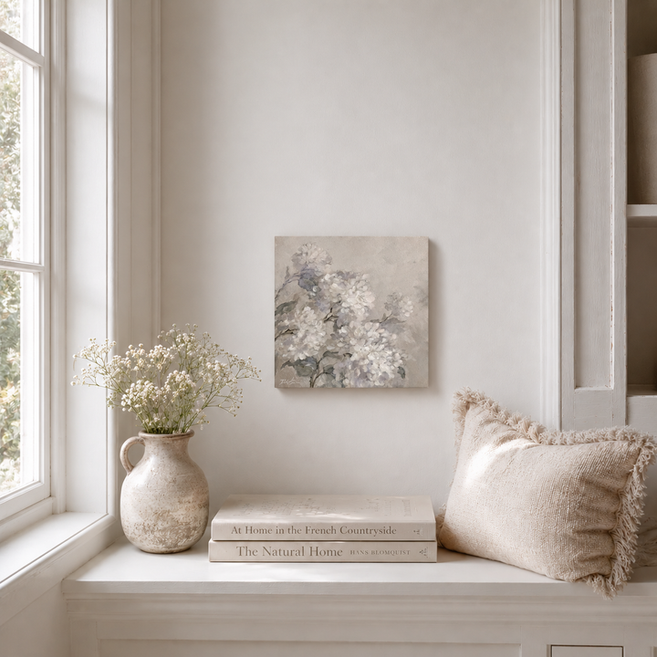 A Quiet Gathering | Original Hydrangea Painting | Floral Wall Art | Whispers in the Garden Collection