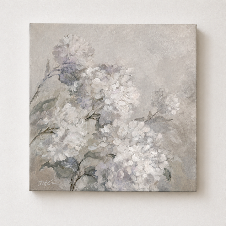 A Quiet Gathering | Original Hydrangea Painting | Floral Wall Art | Whispers in the Garden Collection