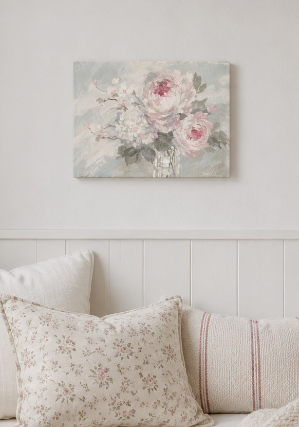 Gathered Whispers | Original Floral Bouquet Painting | Wall Art | Whispers in the Garden Collection