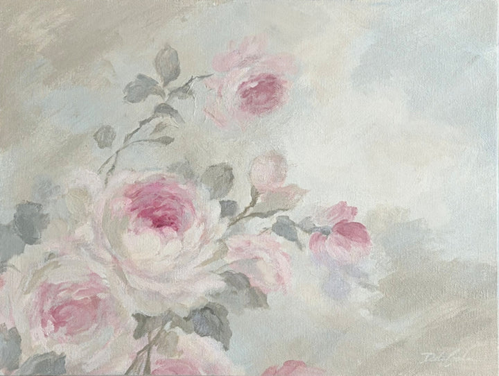Whispers on the Morning Air | Original Floral Painting | Wall Art | Whispers in the Garden Collection