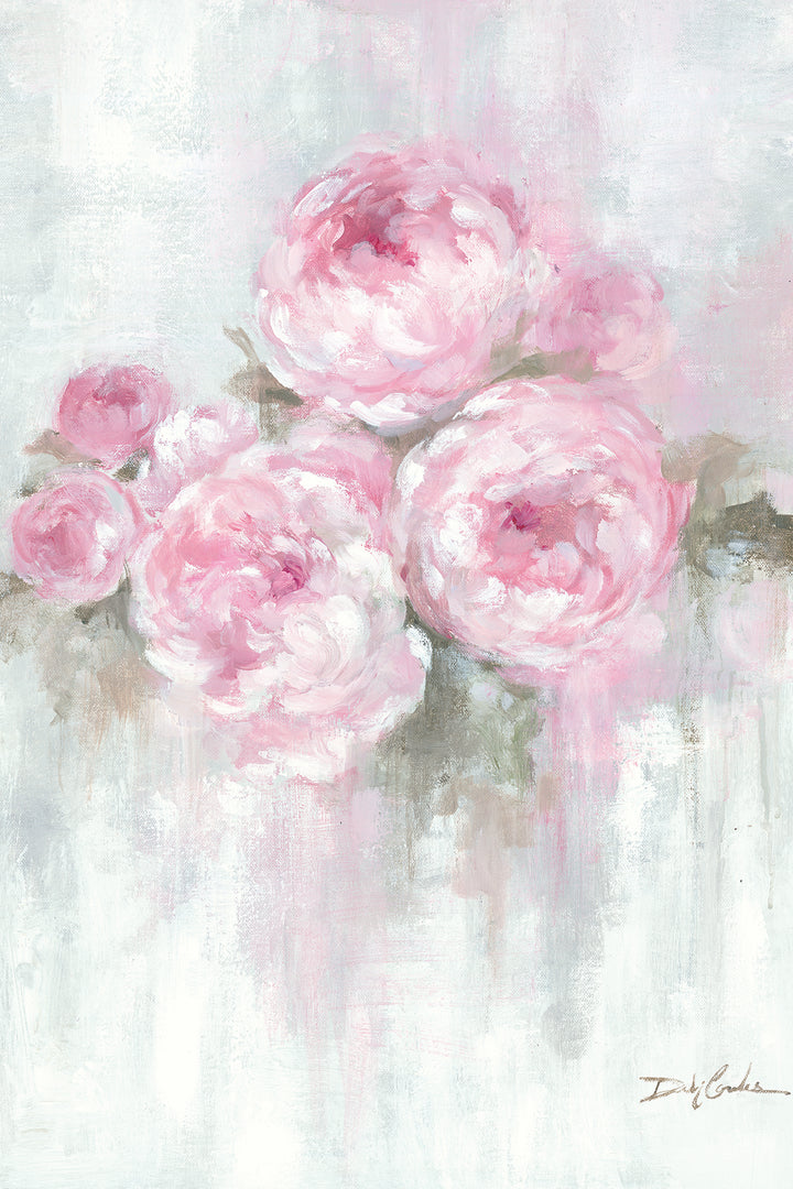 "Pink Peonies" Canvas Print
