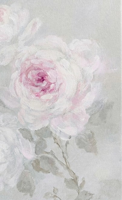 Softly Remembered | Original Rose Painting | Wall Art | Whispers in the Garden Collection