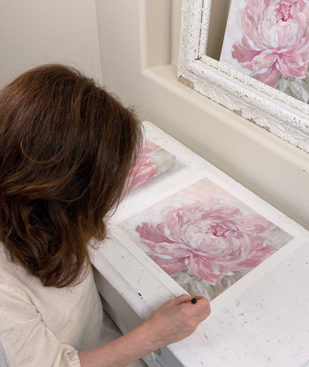 "Softly Unfolding" - Limited Edition Signed Prints And Open Additions