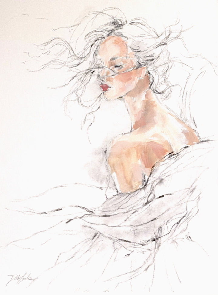 The Turning-Original Painting by Debi Coules