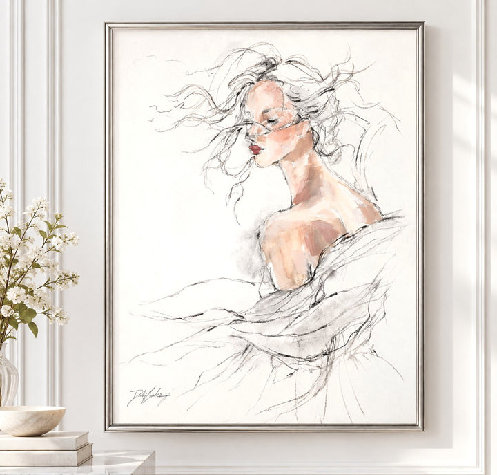 The Turning-Original Painting by Debi Coules