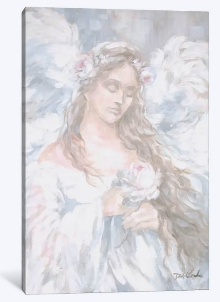 "To Love" Angel Canvas Print