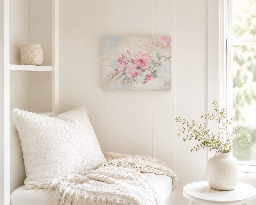 "Where Petals Dream" Rose Canvas Print & Wall Art by Debi Coules