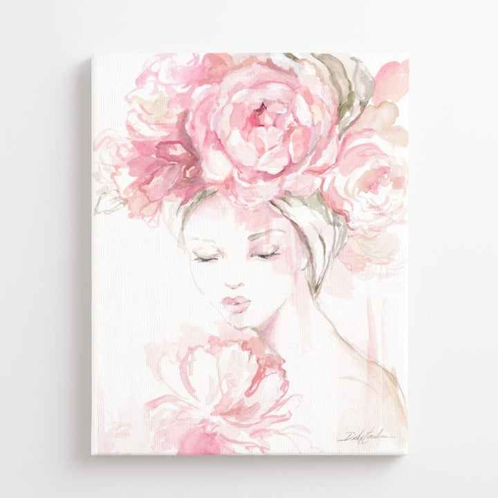 "Blush Whisper - Fashion Artwork by Debi Coules