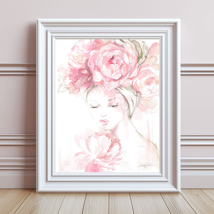 "Blush Whisper - Fashion Artwork by Debi Coules
