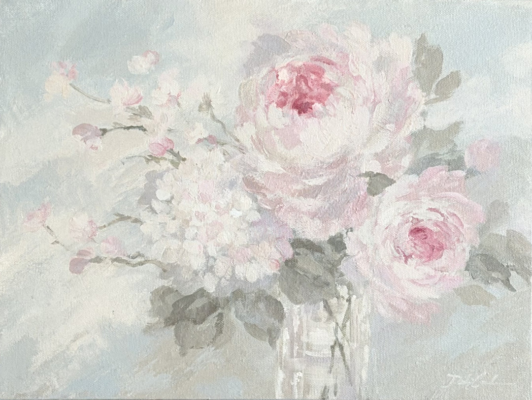 Gathered Whispers | Original Floral Bouquet Painting | Wall Art | Whispers in the Garden Collection
