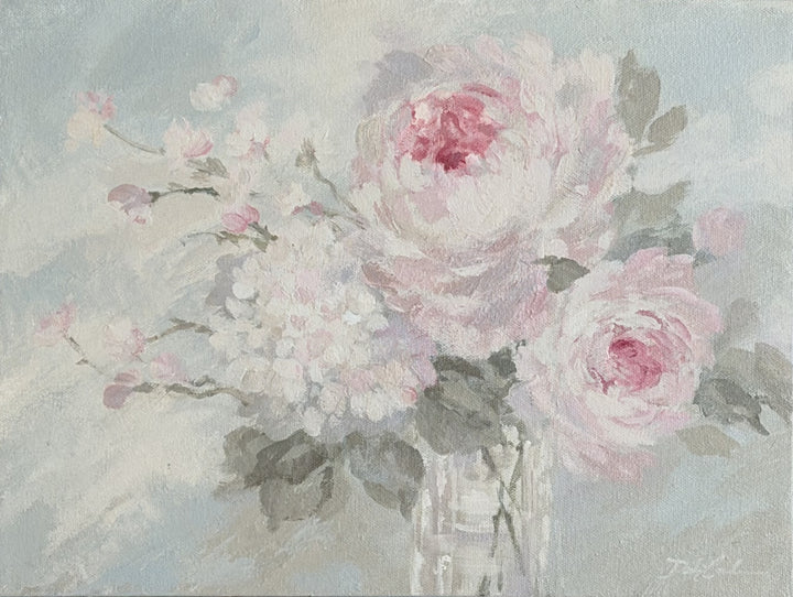 Gathered Whispers | Original Floral Bouquet Painting | Wall Art | Whispers in the Garden Collection