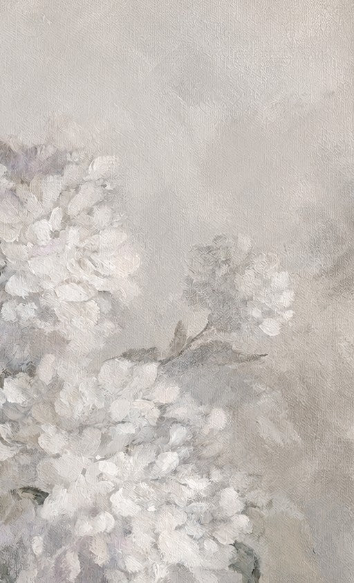 A Quiet Gathering | Original Hydrangea Painting | Floral Wall Art | Whispers in the Garden Collection