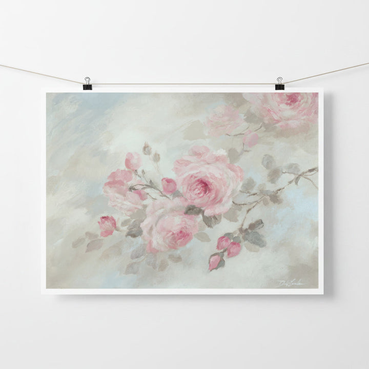 "Where Petals Dream" Rose Canvas Print & Wall Art by Debi Coules