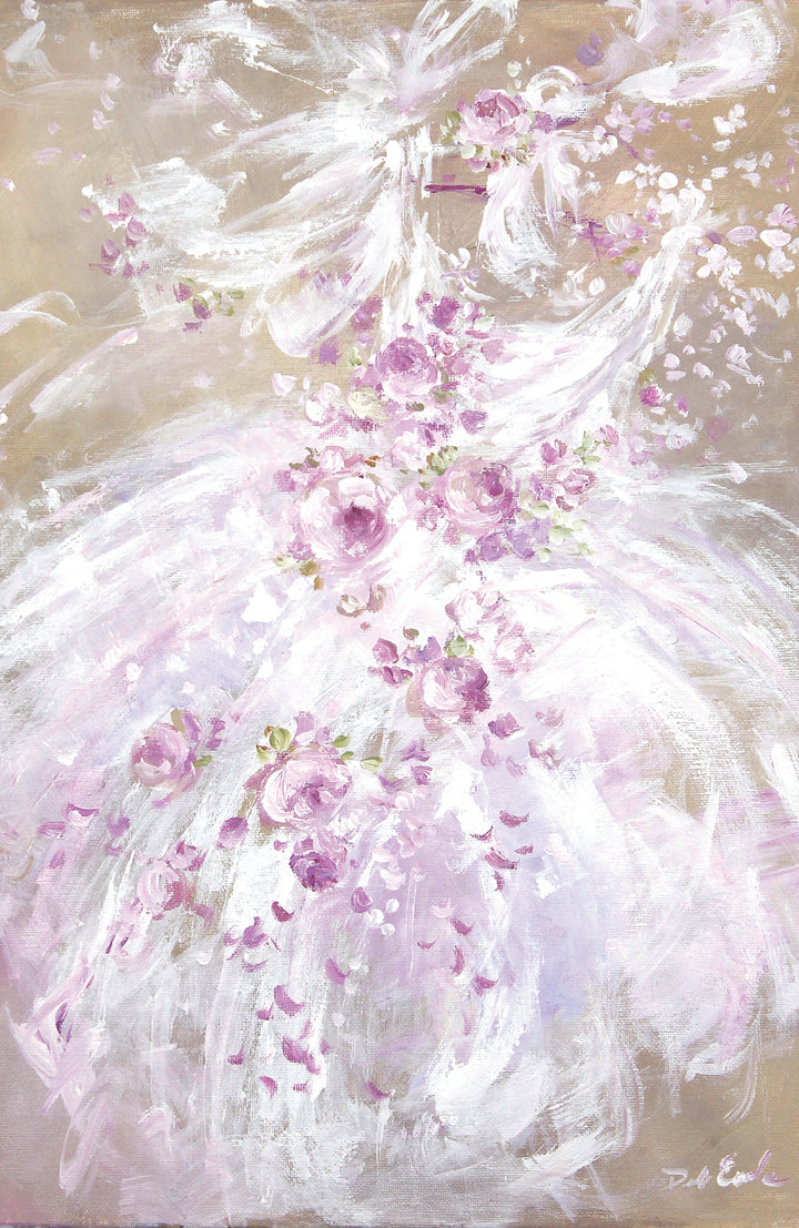 "Tutu Spring" - Ballet Artwork by Debi Coules