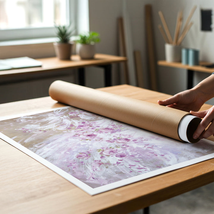 "Tutu Spring" - Ballet Artwork by Debi Coules