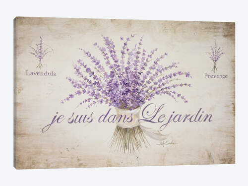 "French Lavender" Canvas Print