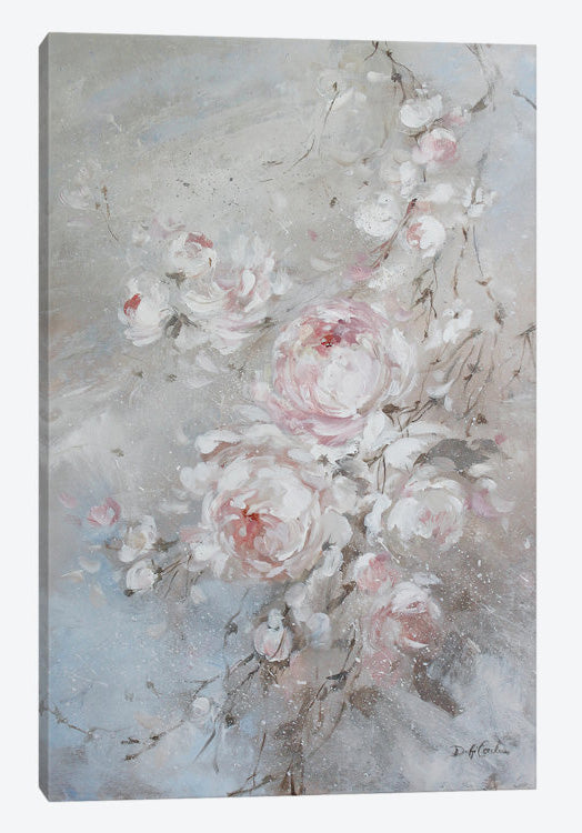 "Blush Rose" Canvas Print