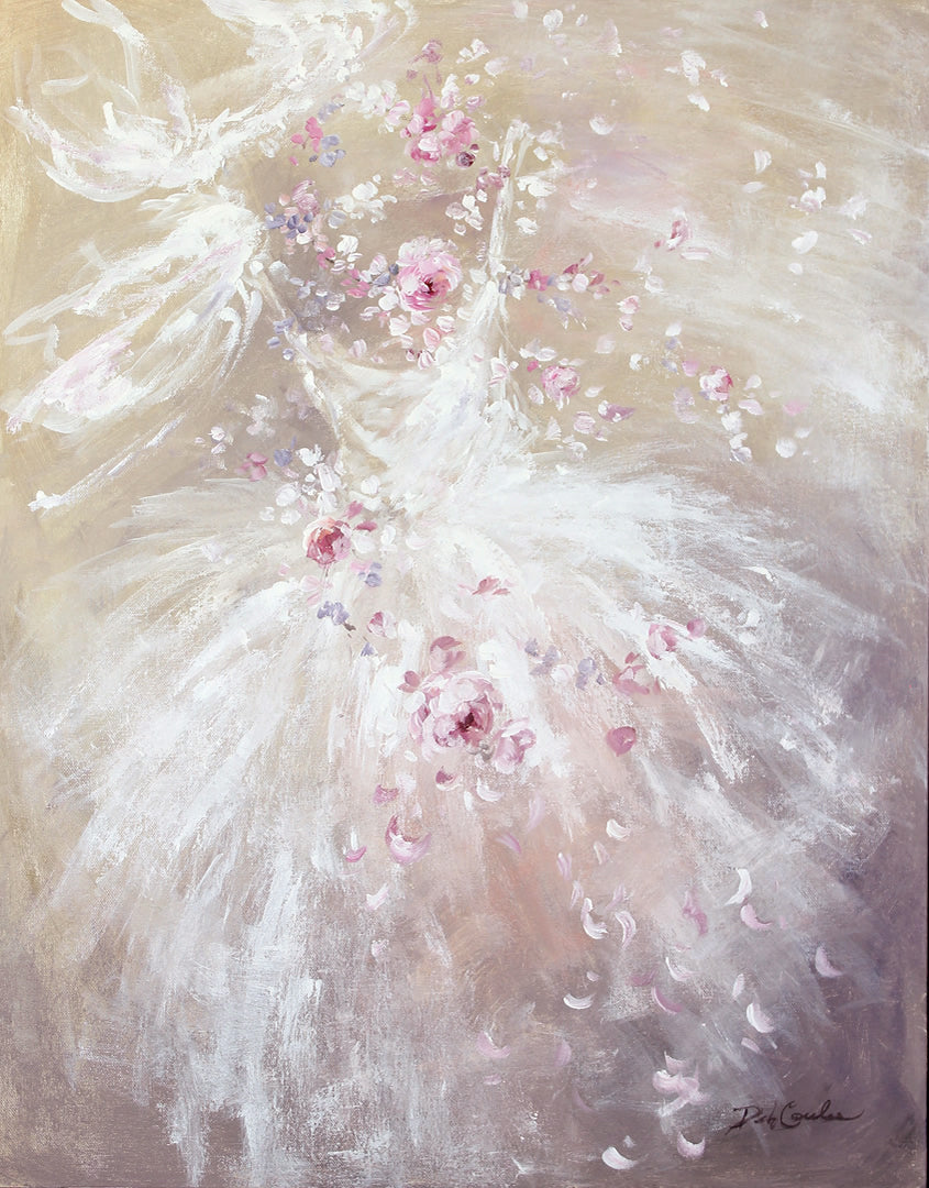 "Rose Dance II" Canvas Print