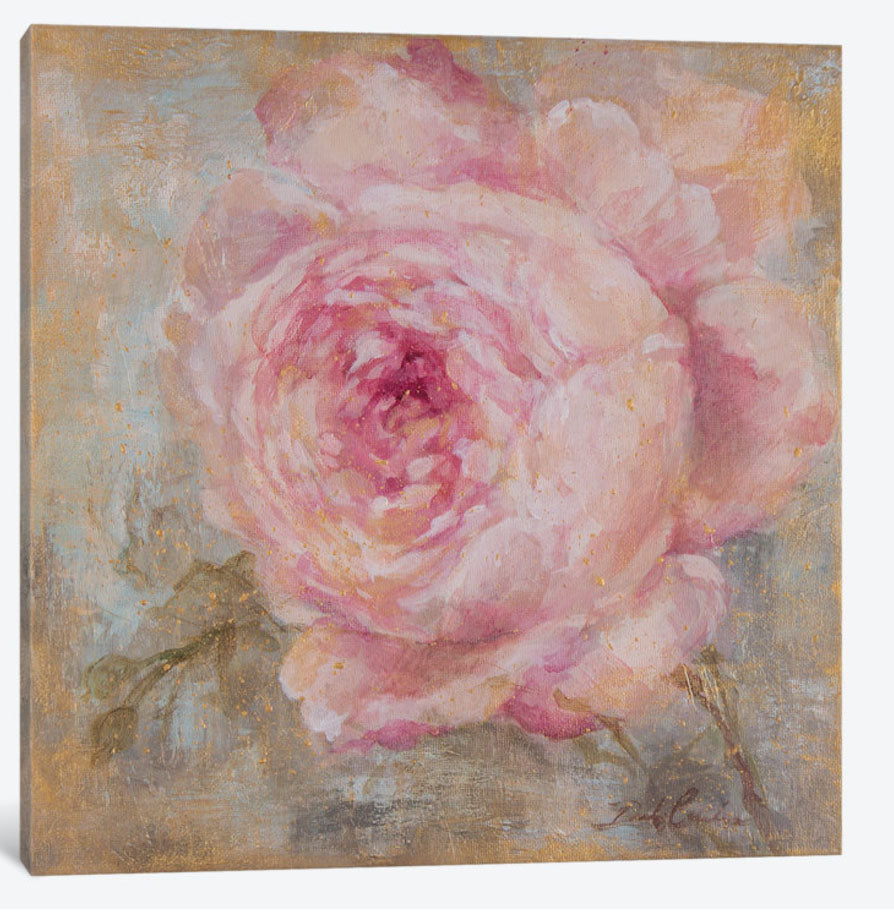 "Rose Gold I" Canvas Print