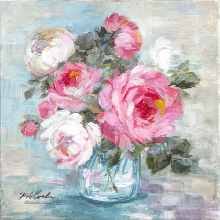 "Summer Roses II" Canvas Print