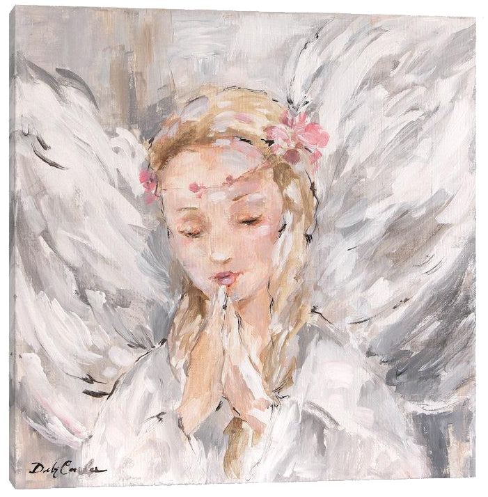 "Prayer" Angel Canvas Print