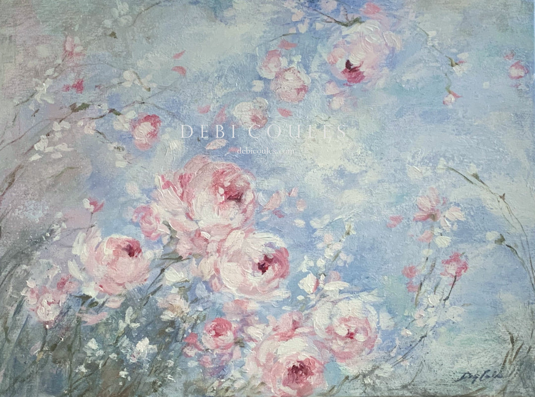"In Bloom" Original Painting by Debi Coules