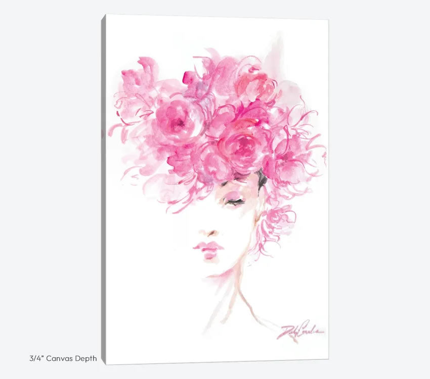 "Lady in Pink" Fashion Artwork