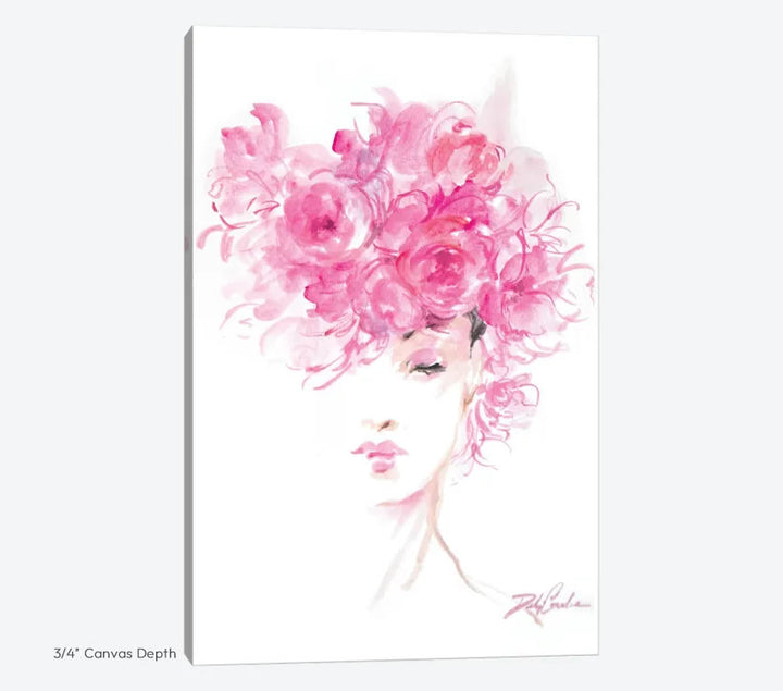 "Lady in Pink" Fashion Artwork
