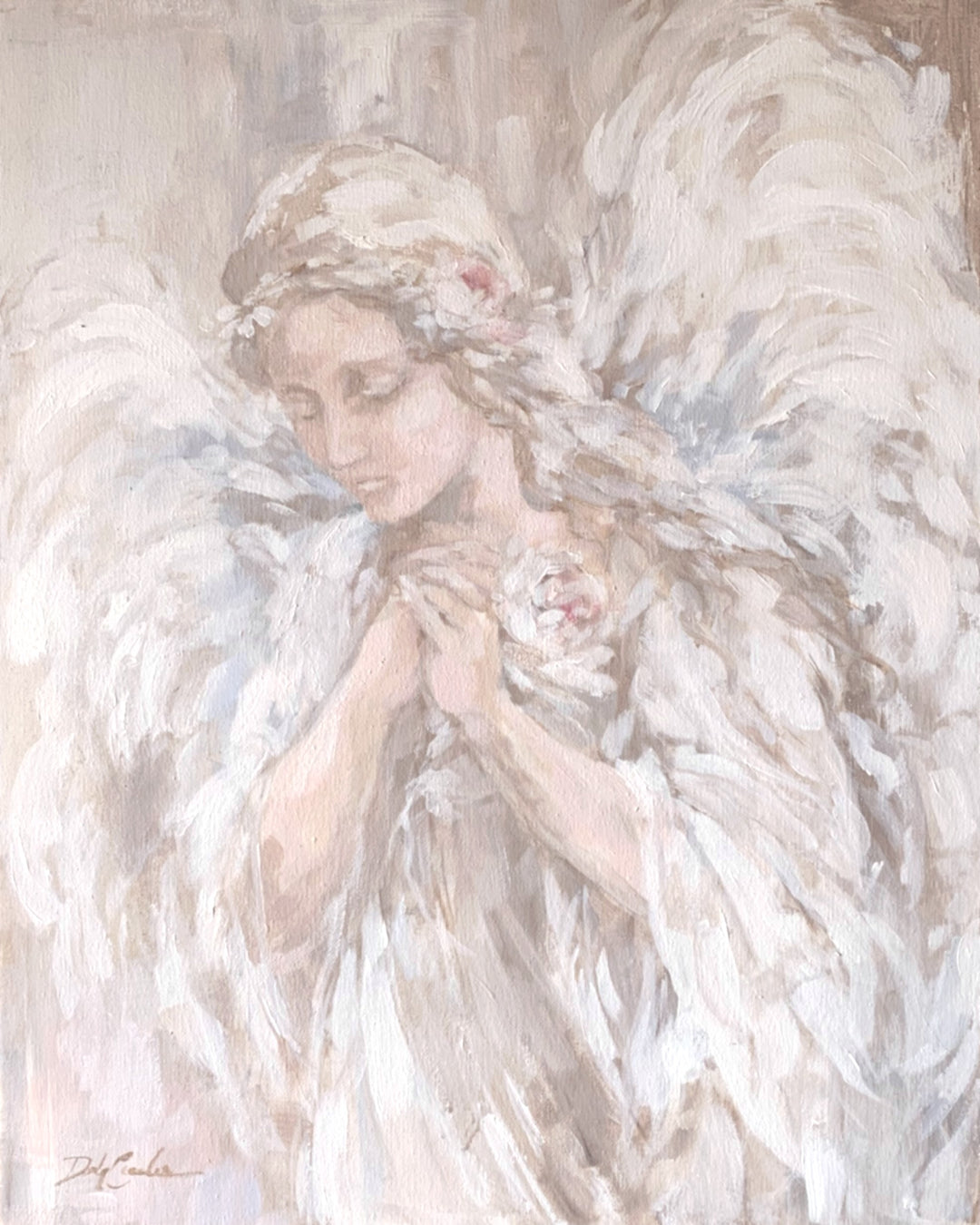 "Prayer For Peace" Original Painting by Debi Coules